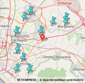 Mappa Via Pomigliano, 80038 Pomigliano d'Arco NA, Italia (5.35909)