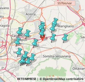 Mappa Via Pomigliano, 80038 Pomigliano d'Arco NA, Italia (3.91882)