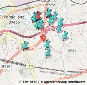 Mappa Via Pomigliano, 80038 Pomigliano d'Arco NA, Italia (0.935)