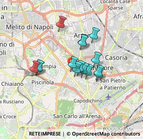 Mappa Strada Comunale Cupa dell'Arco, 80144 Napoli NA, Italia (1.38067)