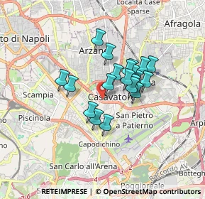 Mappa SP 1, 80020 Casavatore NA (1.301)