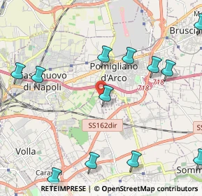 Mappa Strada Provinciale Madonna dell'Arco, 80038 Pomigliano d'Arco NA, Italia (2.92083)