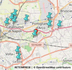 Mappa Strada Provinciale Madonna dell'Arco, 80038 Pomigliano d'Arco NA, Italia (2.63455)