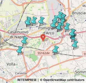 Mappa Strada Provinciale Madonna dell'Arco, 80038 Pomigliano d'Arco NA, Italia (2.1995)