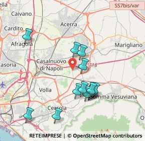 Mappa Strada Provinciale Madonna dell'Arco, 80038 Pomigliano d'Arco NA, Italia (3.9)