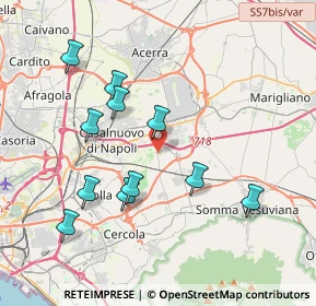 Mappa Strada Provinciale Madonna dell'Arco, 80038 Pomigliano d'Arco NA, Italia (4.11091)