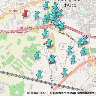 Mappa Strada Provinciale Madonna dell'Arco, 80038 Pomigliano d'Arco NA, Italia (0.62143)