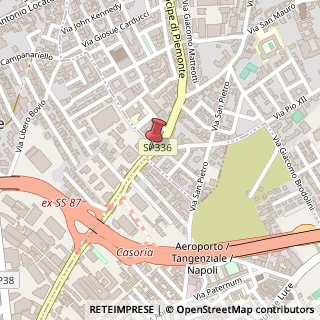 Mappa Via Taverna Rossa, 157, 80020 Casavatore, Napoli (Campania)