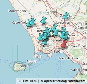 Mappa Via Pozzillo, 80016 Marano di Napoli NA, Italia (10.54556)