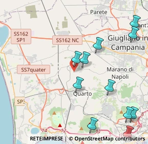 Mappa Via Pozzillo, 80016 Marano di Napoli NA, Italia (6.13615)