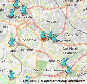 Mappa Via Etna, 80144 Napoli NA, Italia (3.09385)