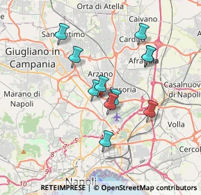 Mappa CAP, 80144 Casavatore NA (3.27818)