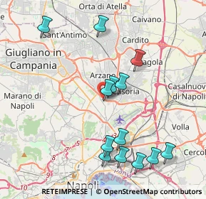 Mappa CAP, 80144 Casavatore NA (4.50692)