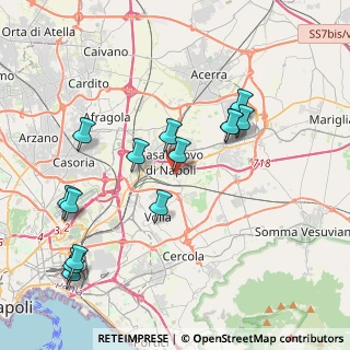 Mappa Via Lucrezio, 80013 Casalnuovo di Napoli NA, Italia (4.48857)