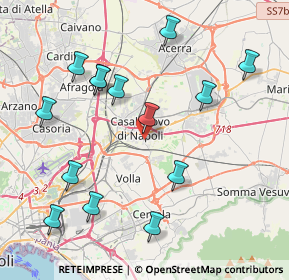 Mappa Via Lucrezio, 80013 Casalnuovo di Napoli NA, Italia (4.72357)