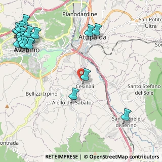 Mappa Viale Sabino Cocchia, 83020 Cesinali AV, Italia (3.42944)
