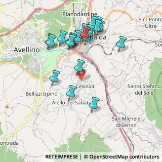 Mappa Viale Sabino Cocchia, 83020 Cesinali AV, Italia (2.1705)