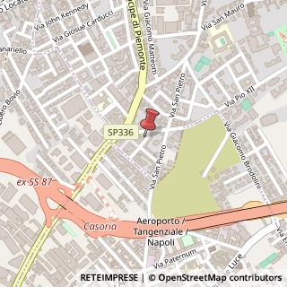 Mappa Via minzoni don 17, 80026 Casoria, Napoli (Campania)