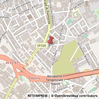 Mappa Via Pio XII, 22, 80026 Casoria, Napoli (Campania)
