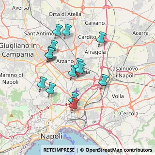 Mappa Via Pio XII, 80128 Casoria NA, Italia (3.5)