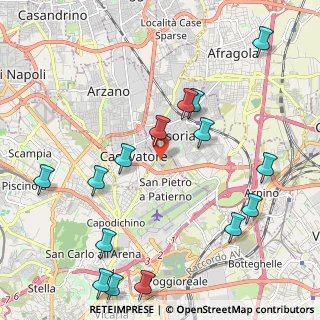 Mappa Via Pio XII, 80128 Casoria NA, Italia (2.742)