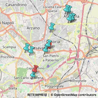 Mappa Via Don Minzoni, 80026 Casoria NA, Italia (2.45333)