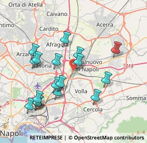 Mappa Via Variante Nazionale delle Puglie, 80013 Casalnuovo di Napoli NA, Italia (4.19222)