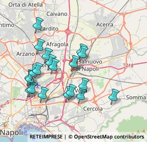 Mappa Via Variante Nazionale delle Puglie, 80013 Casalnuovo di Napoli NA, Italia (3.97)