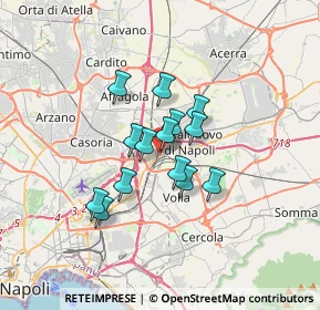 Mappa Via Variante Nazionale delle Puglie, 80013 Casalnuovo di Napoli NA, Italia (2.49)