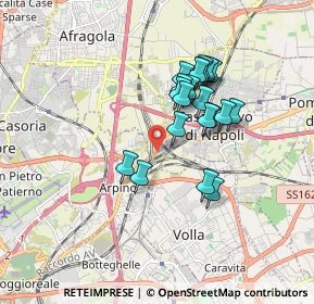 Mappa Via Variante Nazionale delle Puglie, 80013 Casalnuovo di Napoli NA, Italia (1.5345)
