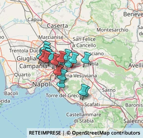 Mappa Via Fornari, 80038 Pomigliano d'Arco NA, Italia (10.1985)