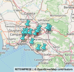 Mappa Via Fornari, 80038 Pomigliano d'Arco NA, Italia (9.64385)