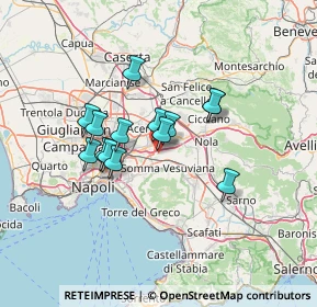 Mappa Via Fornari, 80038 Pomigliano d'Arco NA, Italia (11.01143)