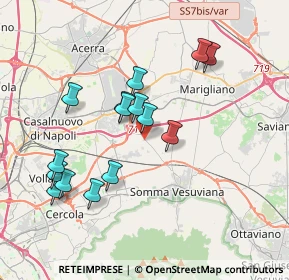 Mappa Via Fornari, 80038 Pomigliano d'Arco NA, Italia (3.81733)