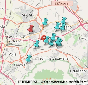 Mappa Via Fornari, 80038 Pomigliano d'Arco NA, Italia (2.80583)