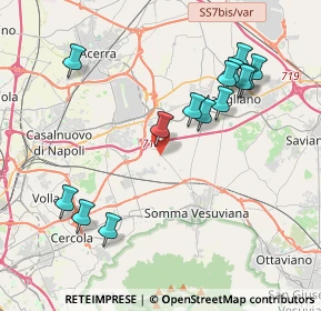 Mappa Via Fornari, 80038 Pomigliano d'Arco NA, Italia (4.48357)
