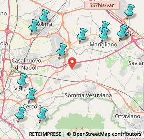 Mappa Via Fornari, 80038 Pomigliano d'Arco NA, Italia (5.96538)