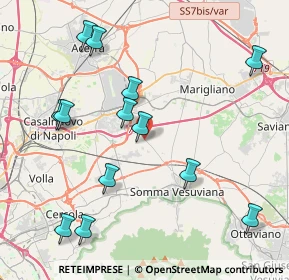Mappa Via Fornari, 80038 Pomigliano d'Arco NA, Italia (4.91692)