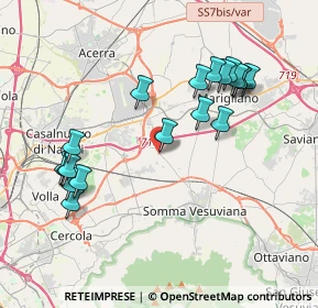 Mappa Via Fornari, 80038 Pomigliano d'Arco NA, Italia (4.32053)