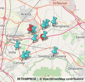Mappa Via Fornari, 80038 Pomigliano d'Arco NA, Italia (3.20818)