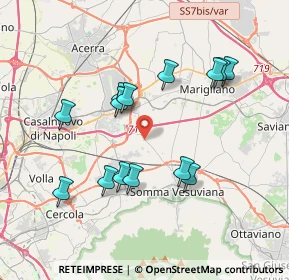 Mappa Via Fornari, 80038 Pomigliano d'Arco NA, Italia (3.85857)