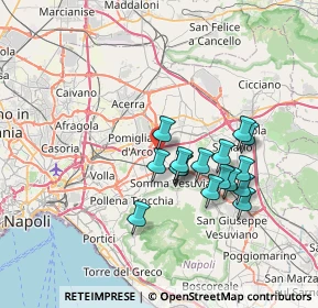 Mappa Via Fornari, 80038 Pomigliano d'Arco NA, Italia (6.5775)