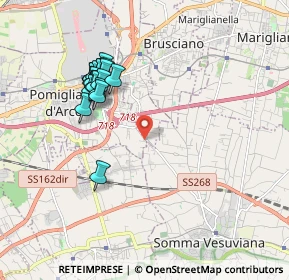 Mappa Via Fornari, 80038 Pomigliano d'Arco NA, Italia (1.9545)