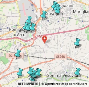Mappa Via Fornari, 80038 Pomigliano d'Arco NA, Italia (3.073)