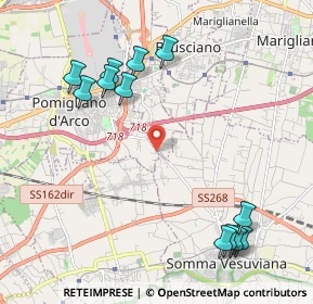 Mappa Via Fornari, 80038 Pomigliano d'Arco NA, Italia (2.65)