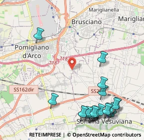 Mappa Via Fornari, 80038 Pomigliano d'Arco NA, Italia (3.033)