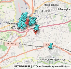 Mappa Via Fornari, 80038 Pomigliano d'Arco NA, Italia (1.61526)