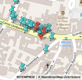 Mappa Corso Umberto I°, 80016 Marano di Napoli NA, Italia (0.05)