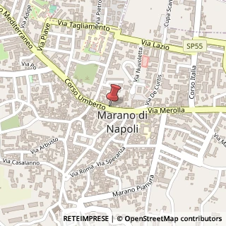 Mappa Corso Umberto I, 64, 80016 Marano di Napoli, Napoli (Campania)