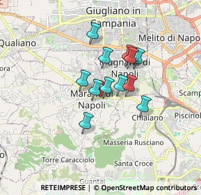 Mappa Via Largo Luciano Manara, 80016 Marano di Napoli NA, Italia (1.26333)